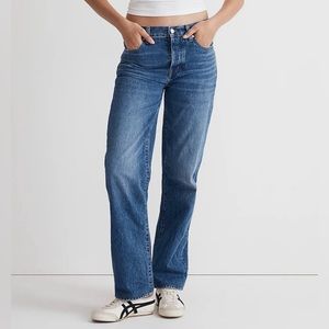 Madewell Low-Slung Straight jeans - never worn but tags removed and washed